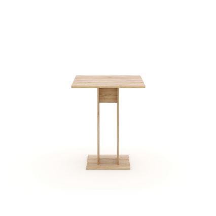 Mesa STRAPO 68x68 cm roble sonoma