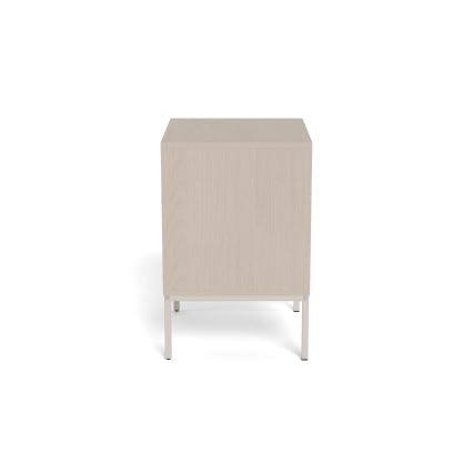 Mesita de noche ALIN 46x40 cm taupe