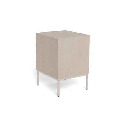 Mesita de noche ALIN 46x40 cm taupe