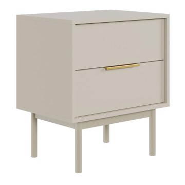 Mesita de noche ELI beige