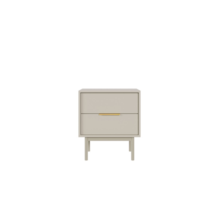 Mesita de noche ELI beige