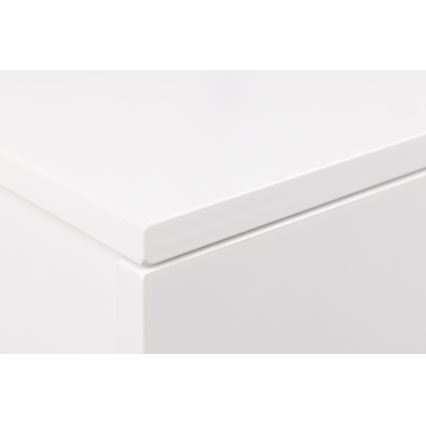 Mesita de noche FINO 37x32 cm blanca