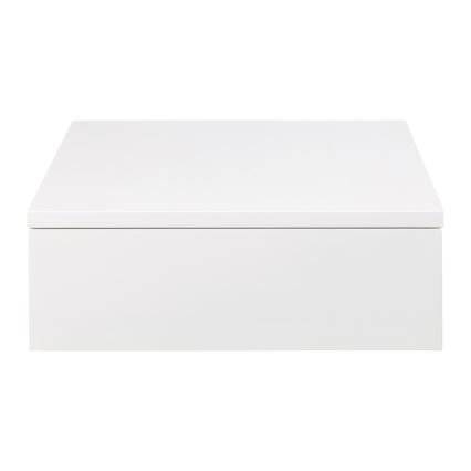 Mesita de noche FINO 37x32 cm blanca