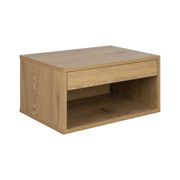 Mesita de noche LIGNE 50x35 cm roble