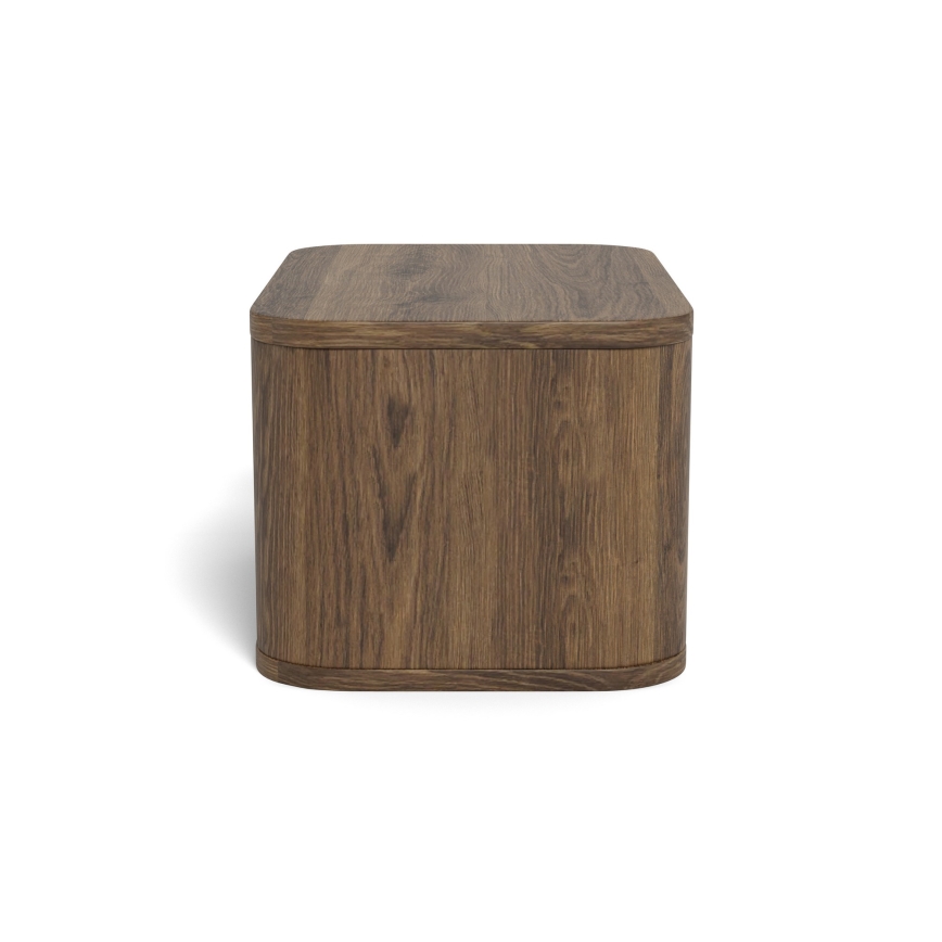 Mesita de noche MADERA 46x30 cm roble