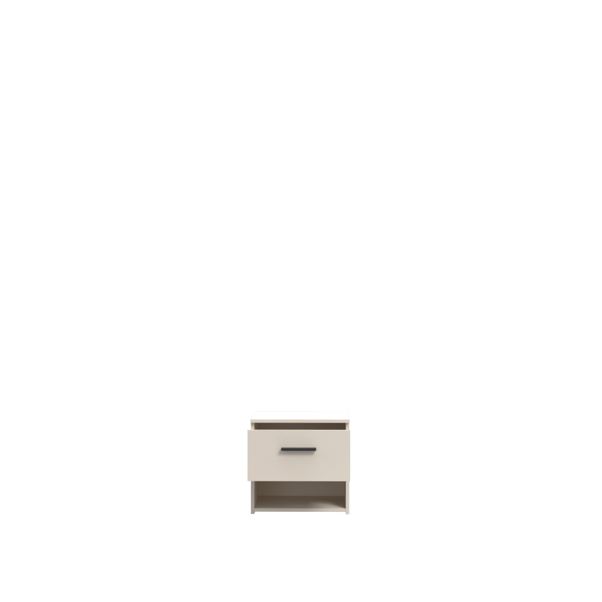 Mesita de noche PANO beige