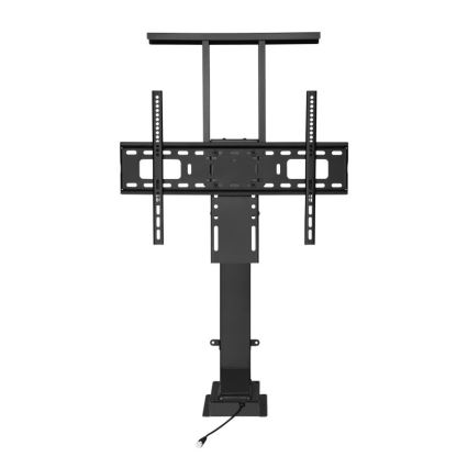 MK FLORIA MKF-19DM648 - Soporte de pie para TV 37-65 negro SCHUKO + mando a distancia