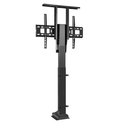 MK FLORIA MKF-19DM648 - Soporte de pie para TV 37-65 negro SCHUKO + mando a distancia