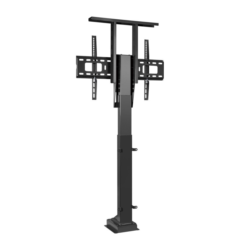 MK FLORIA MKF-19DM648 - Soporte de pie para TV 37-65 negro SCHUKO + mando a distancia