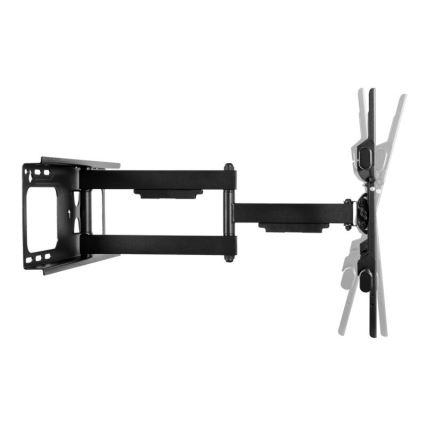 MK FLORIA MKF-20DP646 - Soporte de pared para TV con junta 80 negro