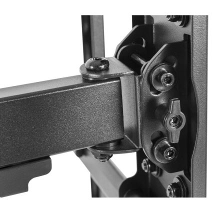 MK FLORIA MKF-20DP646 - Soporte de pared para TV con junta 80 negro