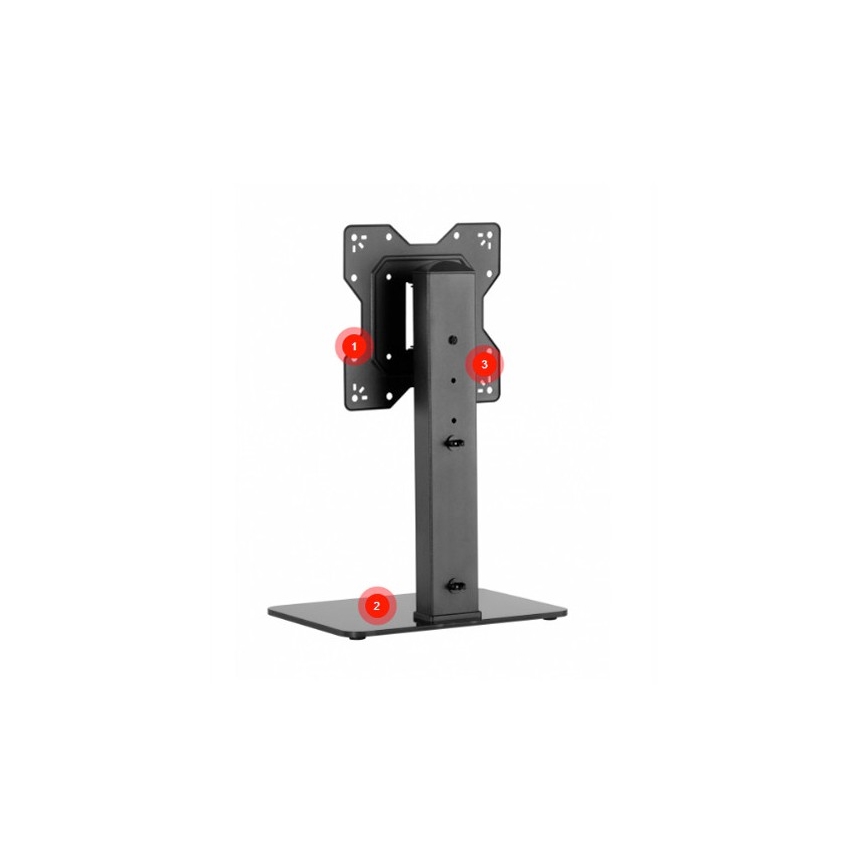 MK FLORIA Superior SUPSTV019 - Soporte de pie para televisores de 23 a 43 negro