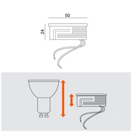 Módulo LED LED/6,5W/230V 6000K