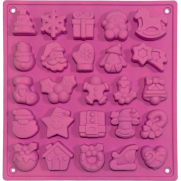 Molde de silicona para chocolate TORO, color rosa