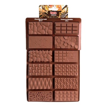Molde de silicona para chocolate TORO marrón