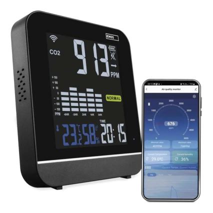 Monitor inteligente de calidad del aire GOSMART 5V Wi-Fi