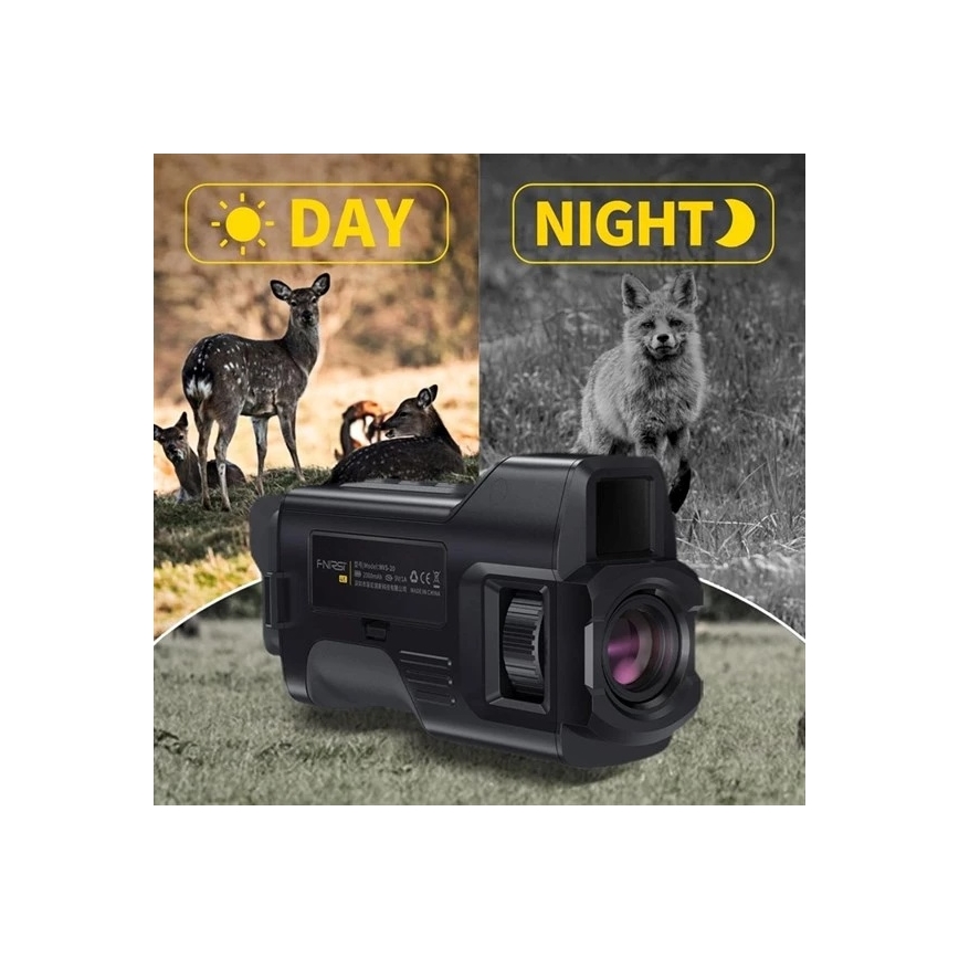 Monocular de visión nocturna 6x25 2000 mAh