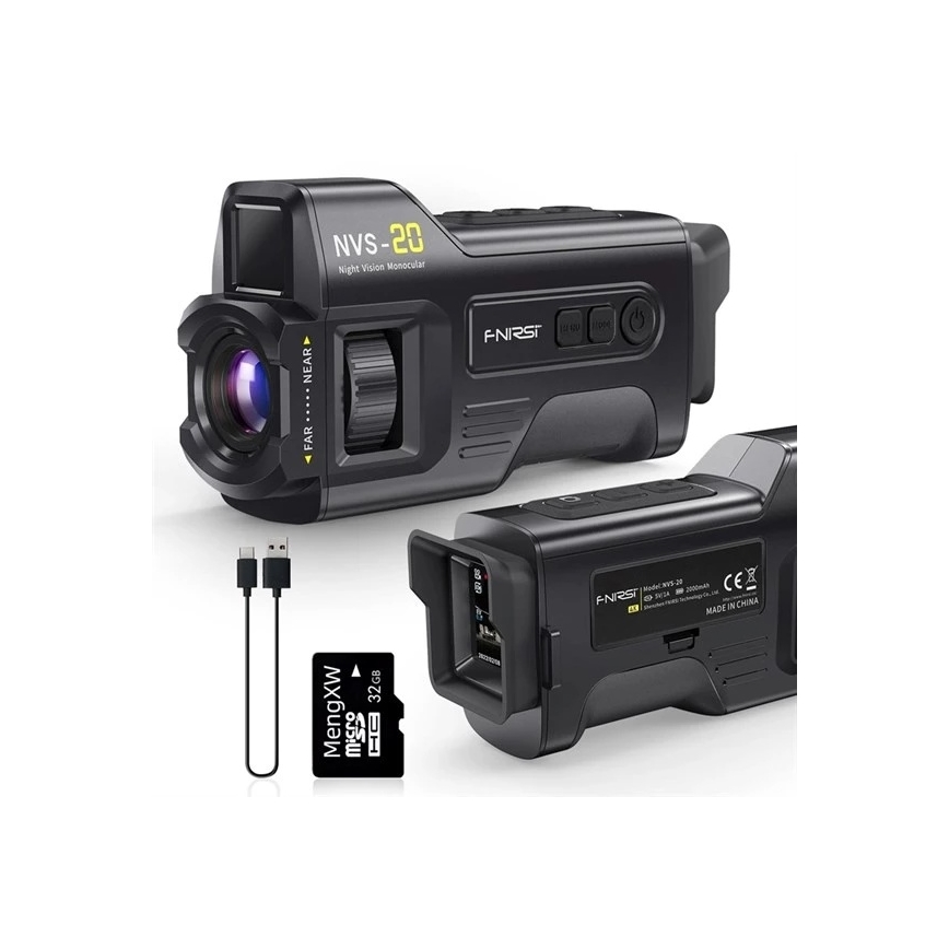 Monocular de visión nocturna 6x25 2000 mAh