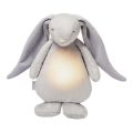 Moonie - Lámpara de mesa infantil conejito plata