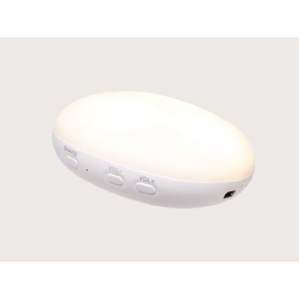 Moonie - Peluche para dormir con melodía y luz, foca Organic Polar