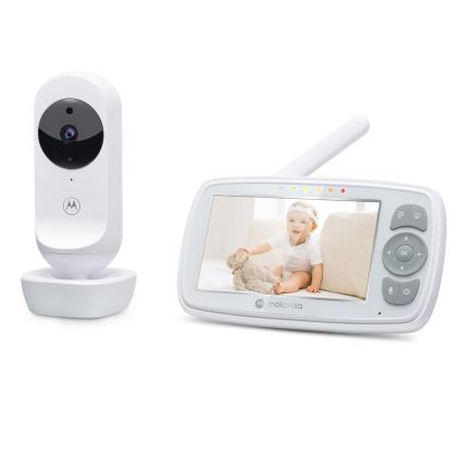 Motorola VM34 - Monitor para bebés recargable 2000 mAh
