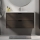 Mueble de baño con lavabo GRIBSKOV de 100 cm, marrón/roble/blanco
