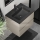 Mueble de baño con lavabo KENWOOD 61x52x45 cm Marrakesh/negro