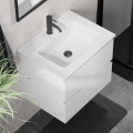 Mueble de baño con lavabo KENWOOD 61x52x47 cm blanco