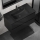 Mueble de baño con lavabo KENWOOD 91 cm negro