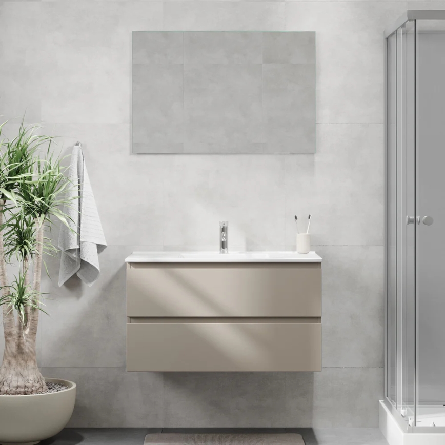Mueble de baño con lavabo KENWOOD 91x50x45 cm marakesh