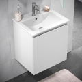 Mueble de baño con lavabo KENWOOD de 51 cm, blanco