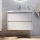 Mueble de baño con lavabo MOLDE 80x55x46 cm blanco