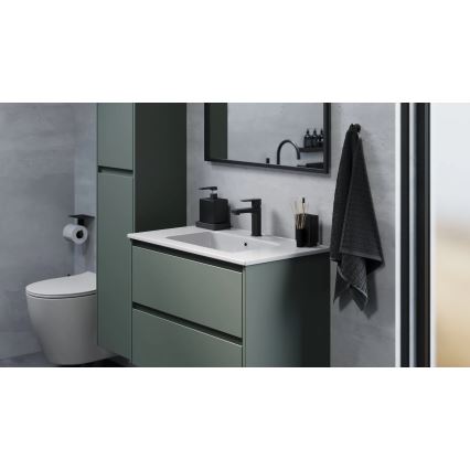 Mueble de baño con lavabo MOLDE 80x55x46 cm verde