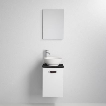 Mueble de baño con lavabo TAARNHOLM blanco