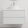 Mueble de baño con lavabo TRONDHEIM/VIKEDAL 90x57x46 cm blanco