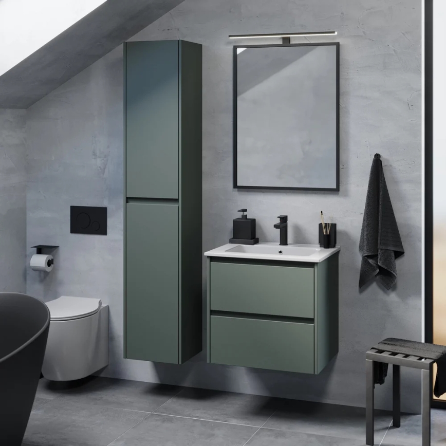 Mueble de baño MOLDE 174 cm verde