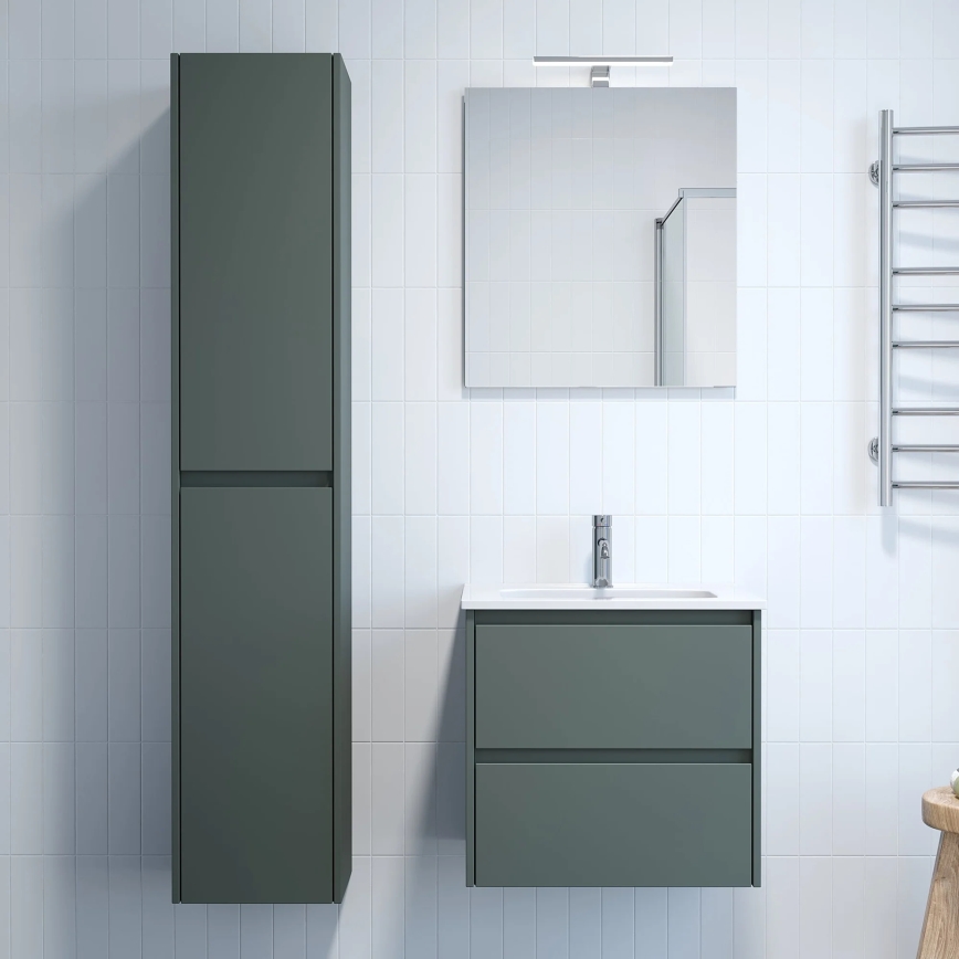 Mueble de baño MOLDE 174 cm verde