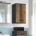 Mueble de baño mural VENOM antracita/marrón
