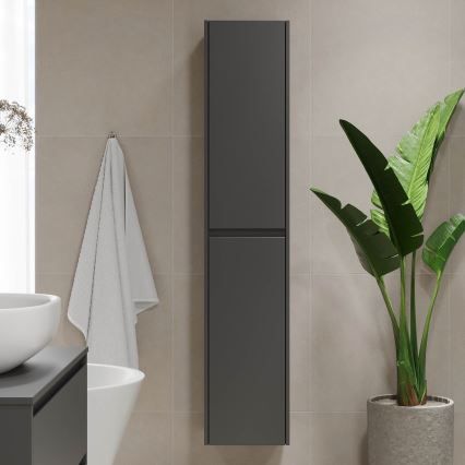 Mueble de baño TRONDHEIM 35x174x30 cm, antracita