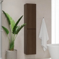 Mueble de baño TRONDHEIM 35x174x30 cm nogal