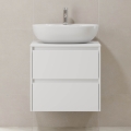 Mueble de baño TRONDHEIM para lavabo de 60 cm, blanco