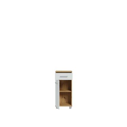 Mueble de baño VENOM blanco/roble artisan