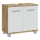 Mueble de baño VENOM blanco/roble artisan