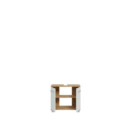 Mueble de baño VENOM blanco/roble artisan