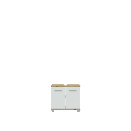 Mueble de baño VENOM blanco/roble artisan