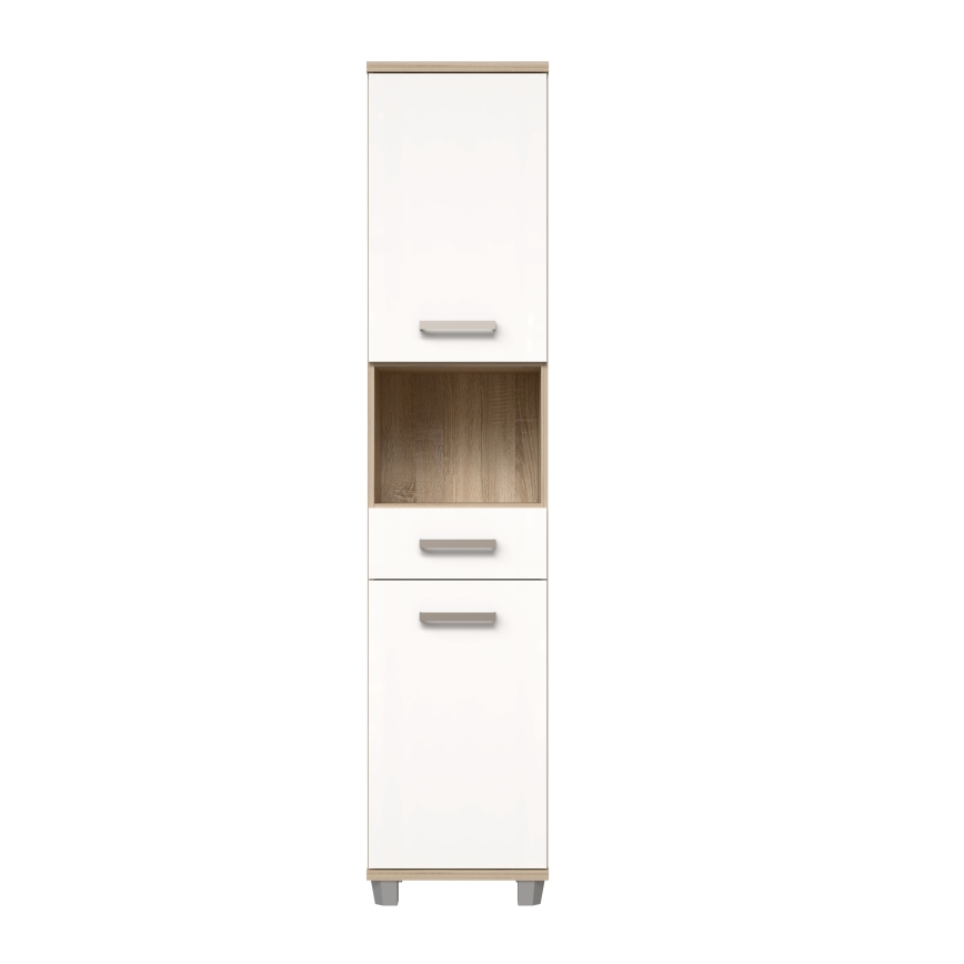 Mueble de baño VENOM blanco/roble sonoma