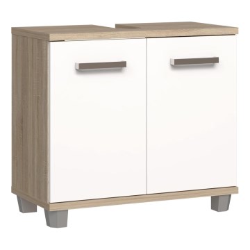 Mueble de baño VENOM blanco/roble Sonoma