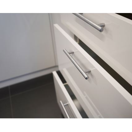 Mueble de cocina CELESTE 180 cm blanco brillante