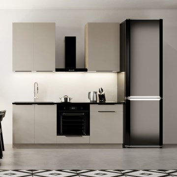 Mueble de cocina EVE 200 cm taupe