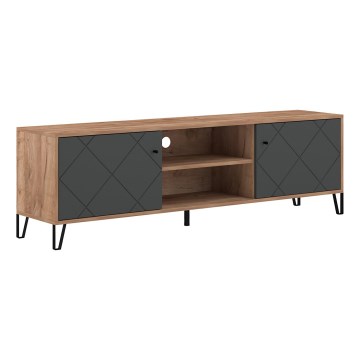 Mueble para TV SULA roble craft/negro